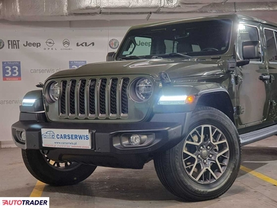 Jeep Wrangler 2.0 hybrydowy 380 KM 2021r. (Warszawa)