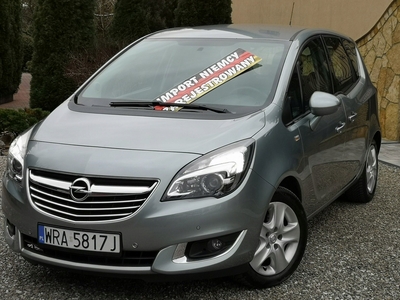 Opel Meriva II Mikrovan Facelifting 1.4 Turbo ECOTEC 120KM 2014