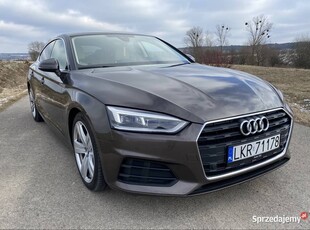 Audi A5 Sportback 2,0 TDI 2018 r. Business Edition Bezwypadkowy