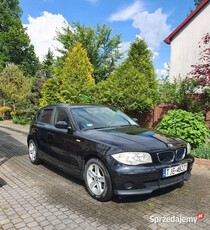 BMW Seria 1 BMW 1 E87 czarny metallic półskóry 5 drzwi prywatny rej PL