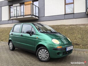 Daewoo Matiz Przebieg 100 Tys Nowe Opony 5 Drzwi Salon Polska