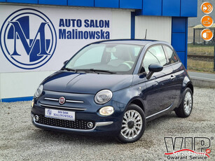 Fiat 500 40 Tys.Km SzklanyDach Virtual PDC Klimatyzacja Led Półskóry Halog…