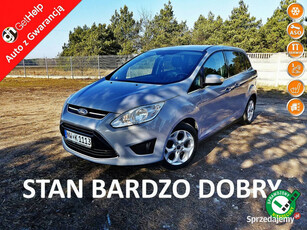 Ford Grand C-MAX 1.6 16V*TREND*Klima*Alu*Pełna Elektryka*7osób*Serwis*Zadb…