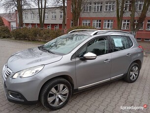 Peugeot 2008 2015r. 1.6 HDi Skóra, Navi, Pakiet chrom, Led