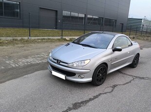 Peugeot 206 CC Quiksilver 1.6 HDi Kabrio 2005r. 6 lat 1 wł. Klima El. Dach