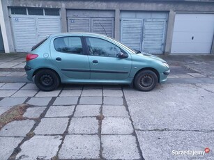 Peugeot 206 kluma wspomaganie