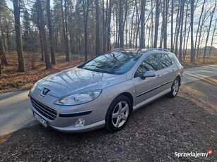 Peugeot 407 2.0 Benzyna/Gaz LPG Automat Nowy rozrząd Pierwszy lakier Hak