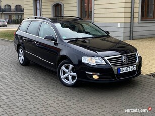 VW Passat B6 HIGHLINE 1.9TDI 105KM, duża NAVI Skóra-Alcantara, Idealny