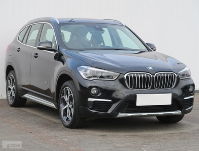 BMW X1 F48 , Salon Polska, Automat, Skóra, Navi, Klimatronic, Tempomat,