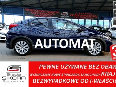 Honda Civic IX AUTOMAT+Xenon 3Lata GWARANCJA Kraj Bezwypad 1.8i 16V 142KM Kamera+LE