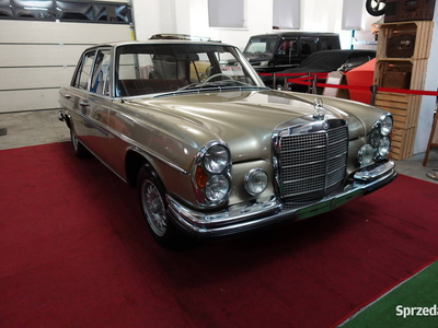 Mercedes 280 SE W108 Automatic, Czerwona Tapicerka, Serwis