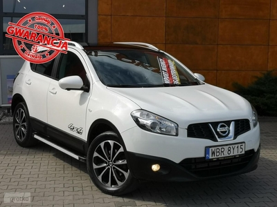 Nissan Qashqai I 2012r Piękny, 4X4 Panorama, Navi, Kamera 360, Progi, Relingi, Alusy