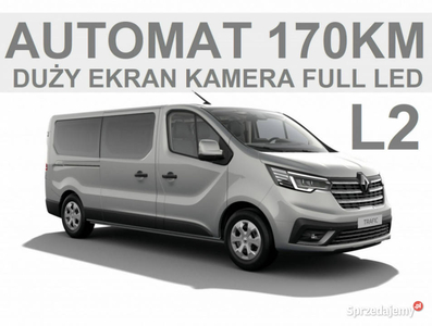 Renault Trafic L2 170KM 2,0 Klima tył Full Led DużyEkran Ka…