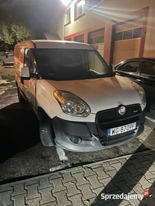 Fiat doblo uszkodzonym silnik