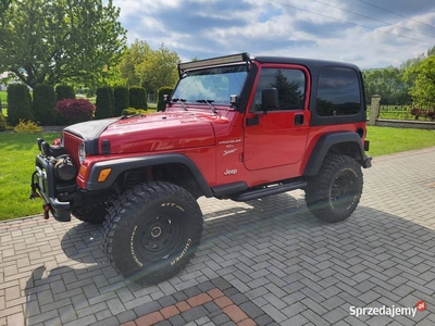 JEEP WRANGLER 4.0 SPORT Napęd 4x4 1999r