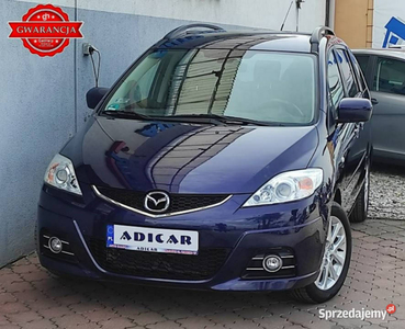 Mazda 5 FL, 7-osobowy, el.szyby x4, podg.fotele, wielofunkcja, isofix, zar…