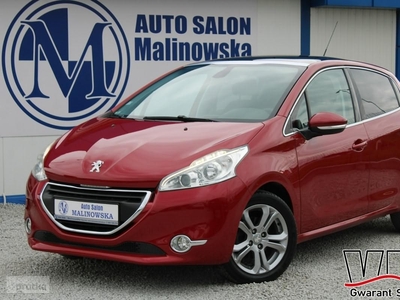 Peugeot 208 I SzklanyDach Navi PDC Klimatronik Led Sensory Tempomat Halogeny Alu