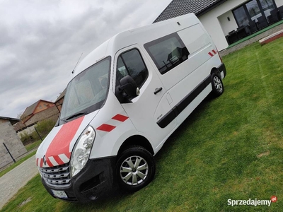 RENAULT MASTER 2,3DCI 125KM 2012R BRYGADÓWKA 7 OSÓB, TEMPOMAT!!!