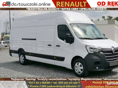 Renault Master L4H2 i L4H3 2.3 165KM RWD-SGL od ręki w EXTRA cenie !!