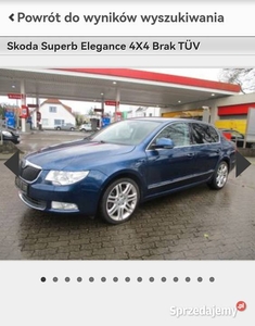 Skoda Superb 3.6 benz,limuzyna,skóry, dsg,4×4