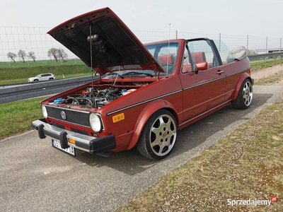 VW Golf mk1 Cabrio USA 1985 klimatyzacja wspomaganie świetny stan 1.8 95km