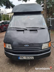 Ford Transit kaper 2.5D unikat 1986rok czarny