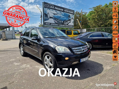 Mercedes ML 320 3.0 CDI 224 KM, Automat, Pneumatyka, Xenon, Alufelgi, Klim…