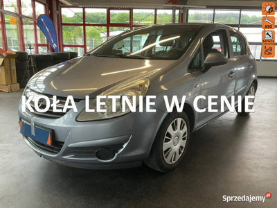 Opel Corsa 5d, benzyna, klimatyzacja sprawna, rozrząd bezobsł, 2 kpl. kół,…