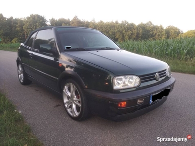 VW GOLF III CABRIO DOINWESTOWANY ZADBANY ZAREJESTROWANY W PL