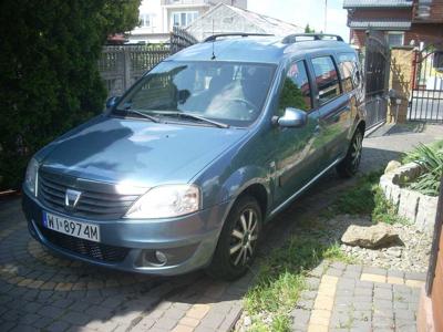 dacia logan 1.6 z gazem, klima, 2010r.