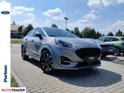 Ford Puma 1.0 hybrydowy 125 KM 2023r. (Kraków)