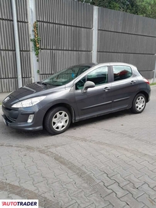 Peugeot 308 1.6 benzyna 120 KM 2009r.