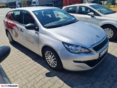 Peugeot 308 1.6 diesel 92 KM 2014r. (Komorniki)