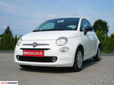 Fiat 500 1.0 hybrydowy 70 KM 2021r. (Goczałkowice-Zdrój)