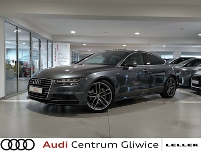 Audi A7 II Sline HUD Panorama Pneumatyka PhoneBox Martwe Pole ACC Kam Przód/Tył