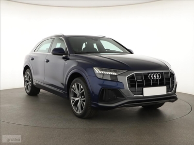 Audi Q8 , 1. Właściciel, Serwis ASO, 281 KM, Automat, Skóra, Navi,