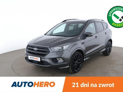 Ford Kuga III navi, klima auto, skóra/alcantara, kamera i czujniki parkowania