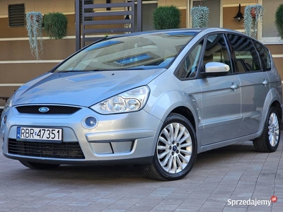 FORD S-MAX 2.0 TDCi 140 KM Oryginalny Przebieg ZADBANY Alu 17 Stan BDB