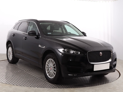 Jaguar F-Pace , Salon Polska, Serwis ASO, 177 KM, Automat, Skóra, Navi,