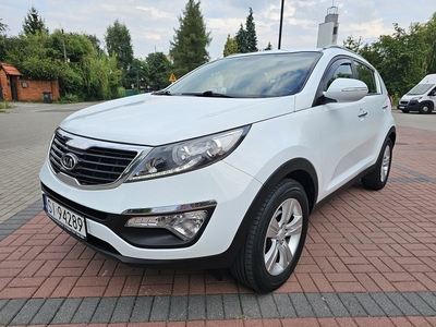 Kia Sportage III 1,6 135 KM Serwisowany Bezwypadkowy Navi Tempomat Bluetooth