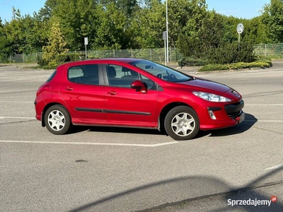 Peugeot 308 hatchback, 1,6hdi 92KM, garażowany, pl salon