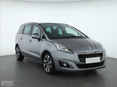 Peugeot 5008 , Salon Polska, 7 miejsc, Skóra, Navi, Klimatronic, Tempomat,