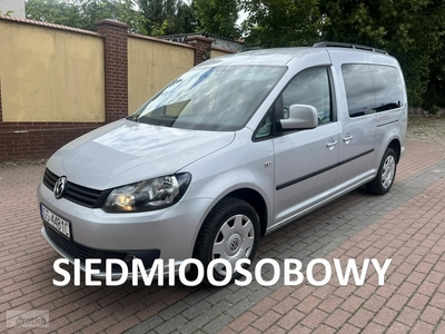 Volkswagen Caddy III 7-osobowy I rej. 2013 185 tys. km