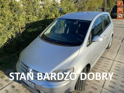 Volkswagen Golf Plus I 1,9 TDi, CLIMAtronic, tempomat, alufelgi, czujniki parkowania, zarej