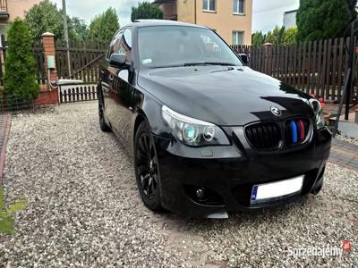 BMW E60 Czarna 530D Automat Sedan Doinwestowana Zadbana!