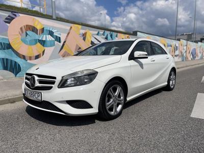 Mercedes-Benz A klasa biały 2014r Diesel bogata wersja