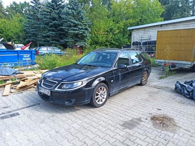 Saab 9-5 2006r 2.0t + gaz Automat jeździ uszkodzony