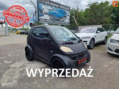 Smart ForTwo I 0.6 Benzyna 55 KM, Pół Automatyczna Skrzynia, Panorama, Klimatyzacja