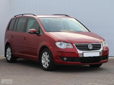 Volkswagen Touran I , Klimatronic, Tempomat, Parktronic, Podgrzewane siedzienia,