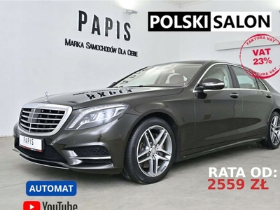 Mercedes Klasa S W222 Limuzyna 350 Blue TEC 258KM 2014